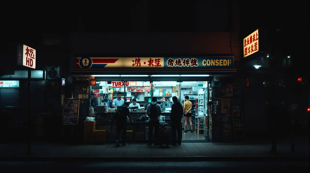 深夜便利店 - 天天影院午夜短剧影视封面